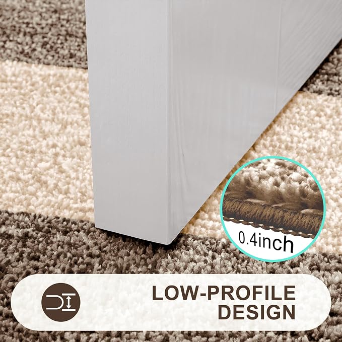 Kitinjoy Indoor Outdoor Door Mat, 70x35 Non-Slip Absorbent Dirt Trapper