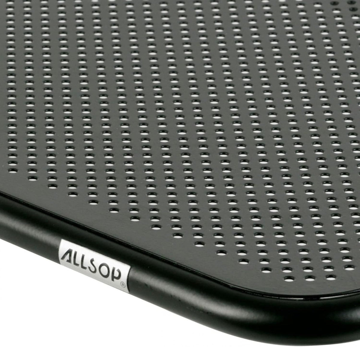 Allsop Metal Art Monitor Stand, 19" X 12.5" X 5.25", Black, Supports 30 Lbs