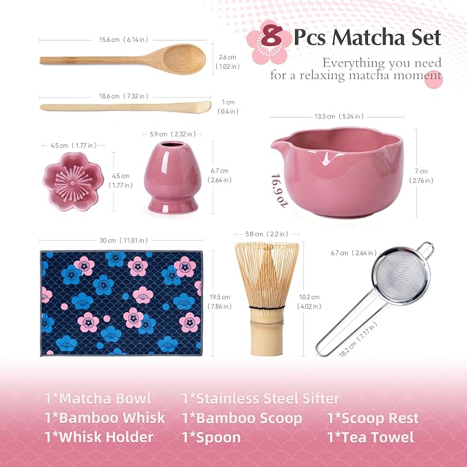 Matcha Set, Sifter and other Matcha Tools