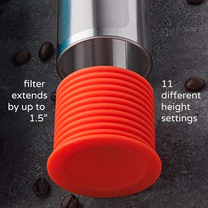 Rumble Go: Portable Cold Brew Coffee Filter