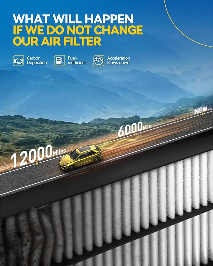 PHILTOP Engine Air Filter CA10013 Replacement
