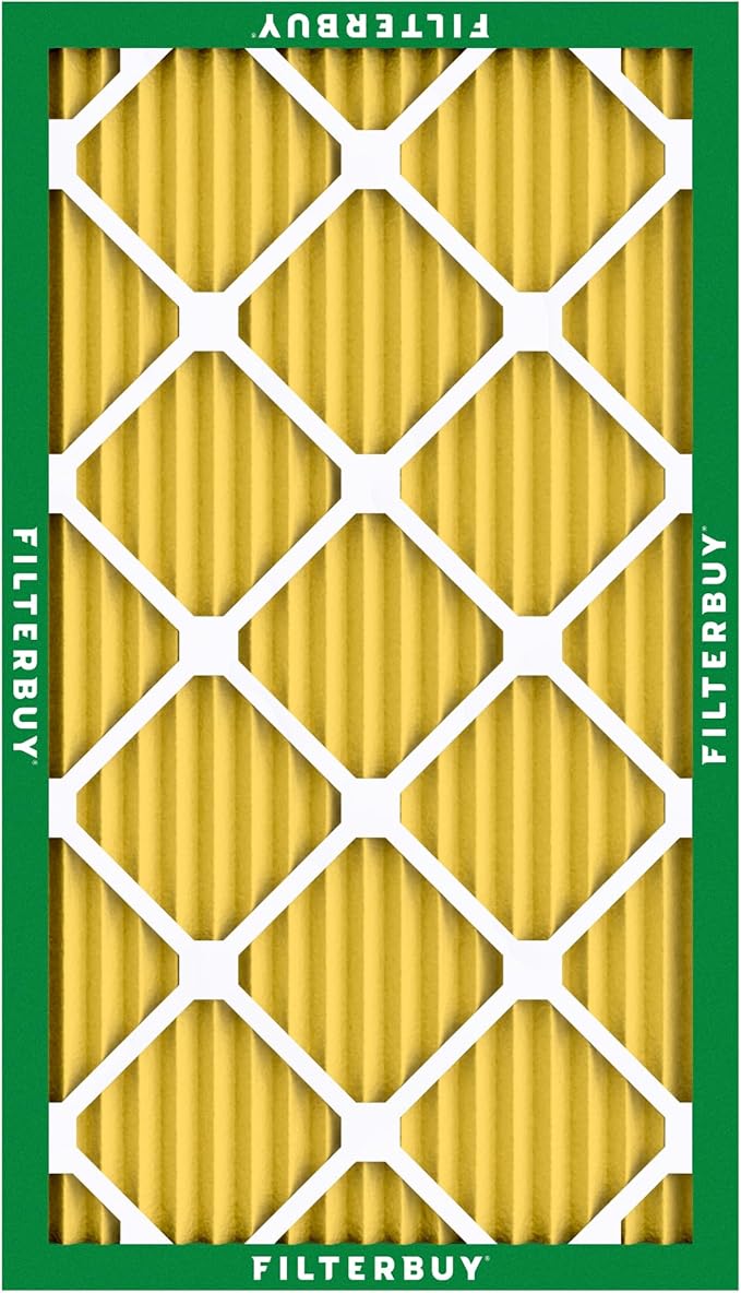 Filterbuy 12x27x1 Air Filter MERV 11 Superior Pet & Allergy Defense,