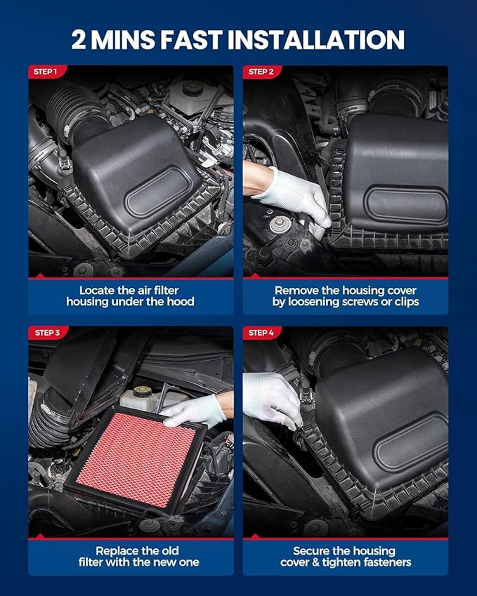 KAX Premium Engine Air Filter, CA9492 Replacement