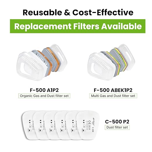 AirGearPro G-500 Reusable Respirator Mask