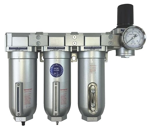 3/4" NPT Industrial Moisture Removing Particulate Filter and Oil Removing