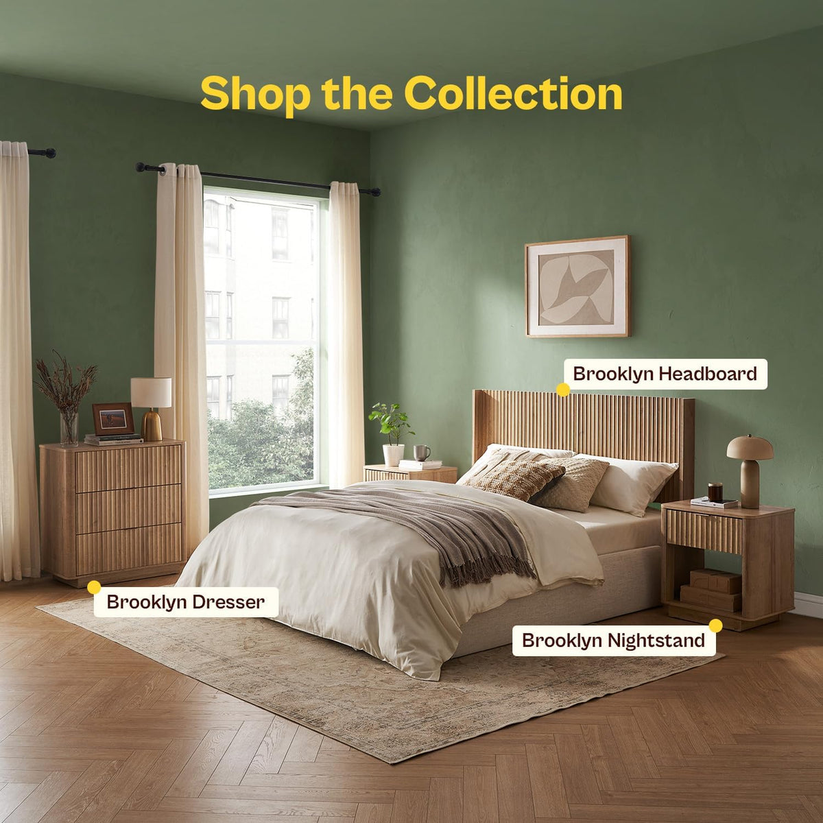 mopio Brooklyn 31.5" W Dresser (Oak)