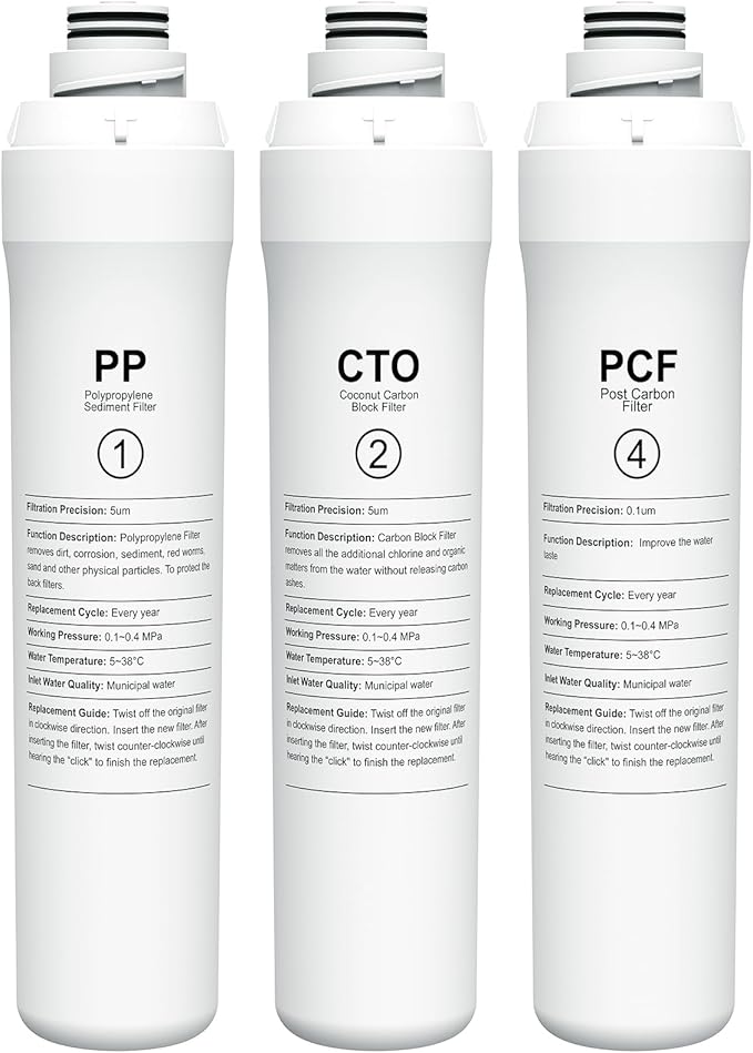 1 Year Replacement Filter Set Compatible