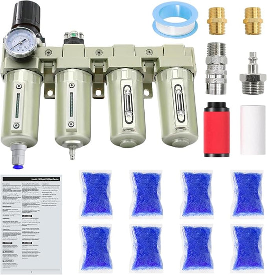 1/2" NPT Industrial Grade 4 Stage Air-Dryer-for-Compressor,