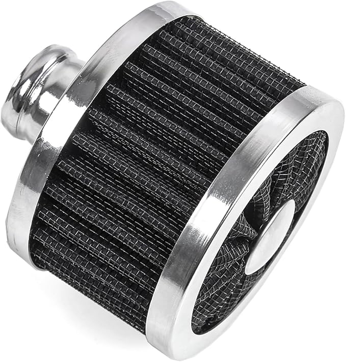 MUGE RACING 23mm Car Air Filter Universal Cold Air Intake Filter High Flow Vent