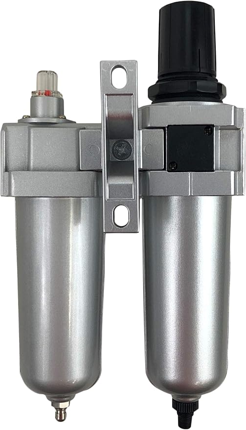1/2" HEAVY DUTY COMBO PARTICULATE & COALESCING FILTER REGULATOR COMPRESSED AIR