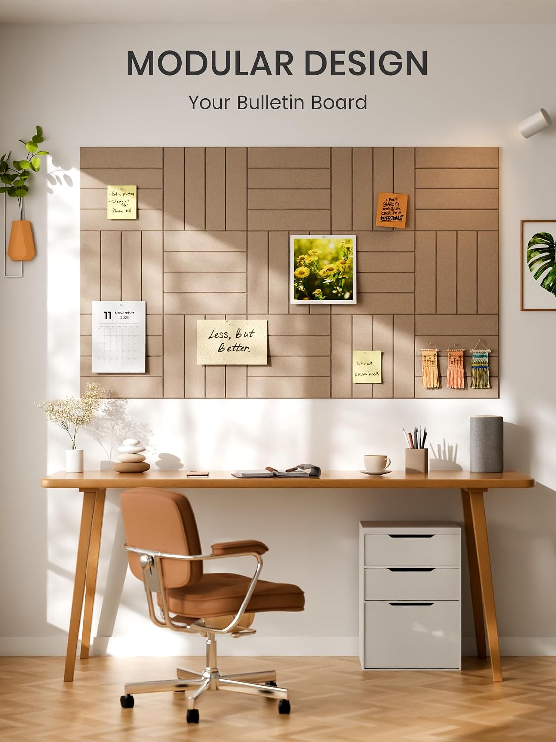 Bumusty Felt Bulletin Board & Cork Board Alternative 48" x 36"