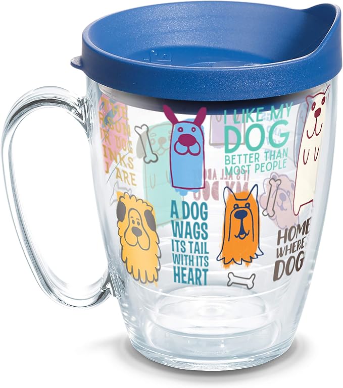 Tervis Dog Sayings Made in USA Double Walled Insulated Tumbler Travel Cup Keeps