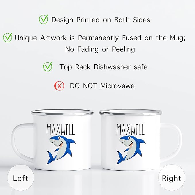 Personalized Mug for Kids, Girls | Customized Hot Chocolate, Coffee & Milk Cup
