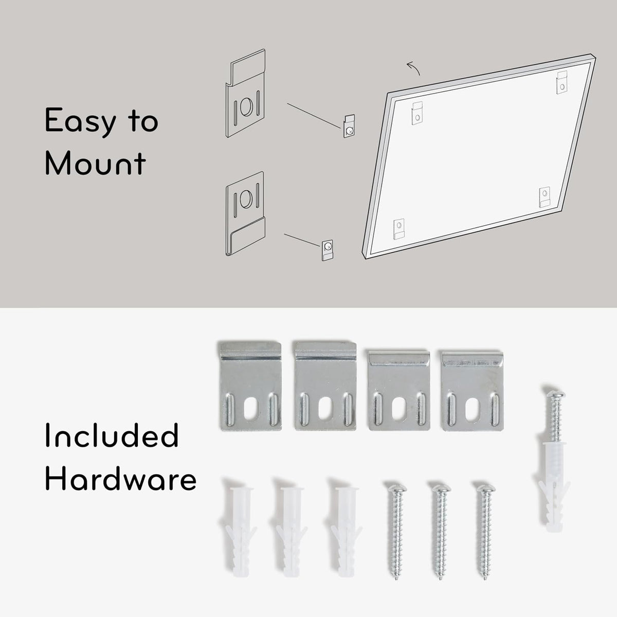 U Brands Dry Erase Whiteboard, 36" x 24", Magnetic, Aluminum Frame