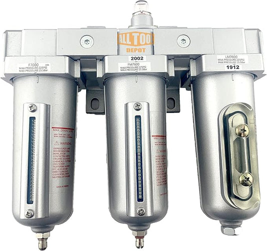 1/2" NPT HEAVY DUTY Industrial Grade 3 Stages Filter Coalescing Desiccant Dryer
