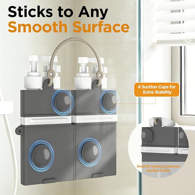 4 in 1 Travel Dispenser Bottle, Travel Toiletry Bottles