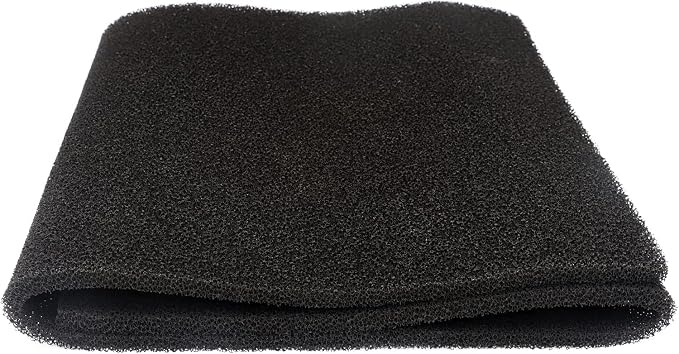 Cut to Fit Activated Carbon Media Pad, Pre Filter Carbon Sponge