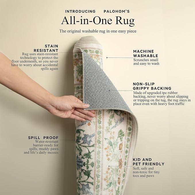 9x12 Area Rugs for Living Room: Washable Bedroom Rug Vintage Area Rug Stain
