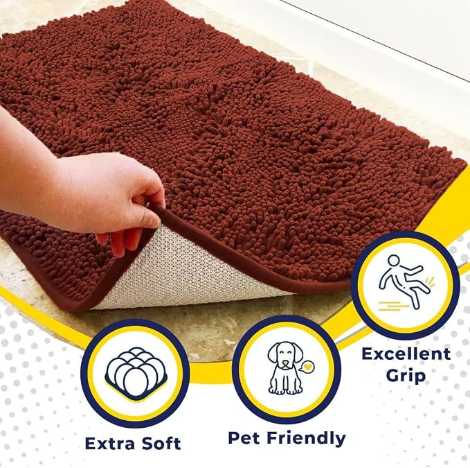 Muddy Mat® | Super Water Absorbent Door Mat Indoor, Microfiber Quick Dry