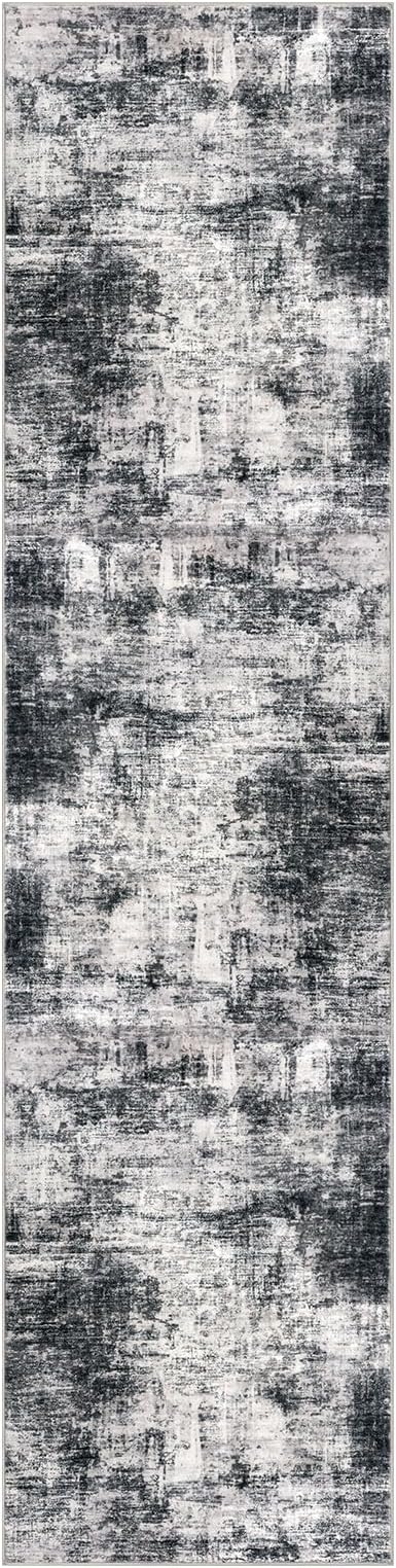 IOHOUZE Abstract Runner Rug 3x10 Ft Washable Runners