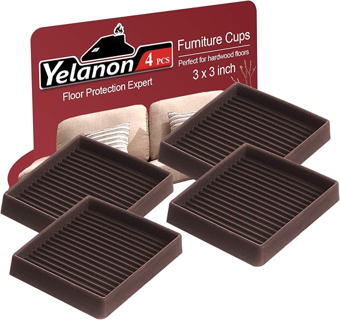 Furniture Coasters, Rubber Furniture Feet, Anti Slide Floor Protector