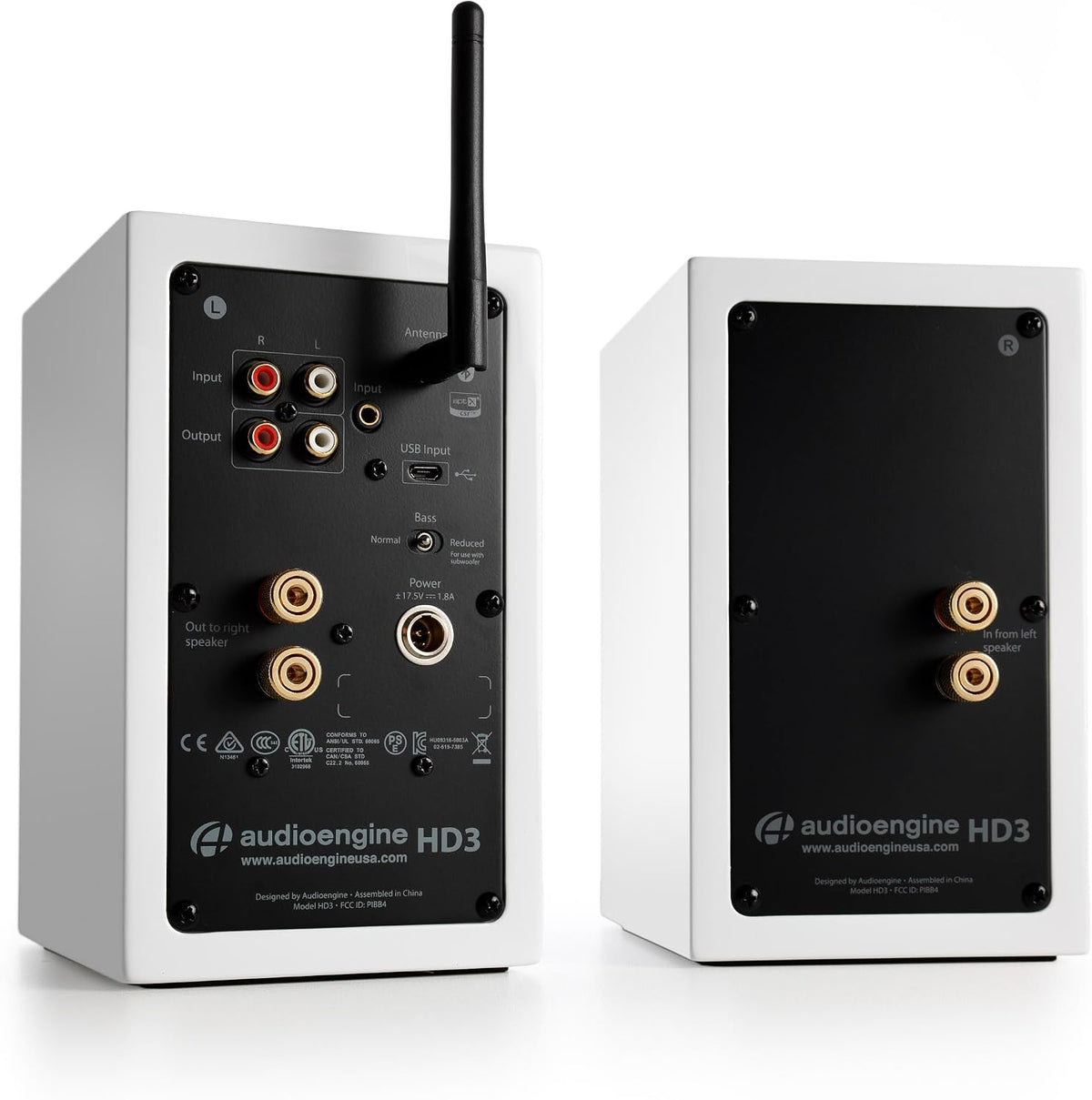 Audioengine A2 HD (HD3) Wireless Computer Speakers – Bluetooth Desktop