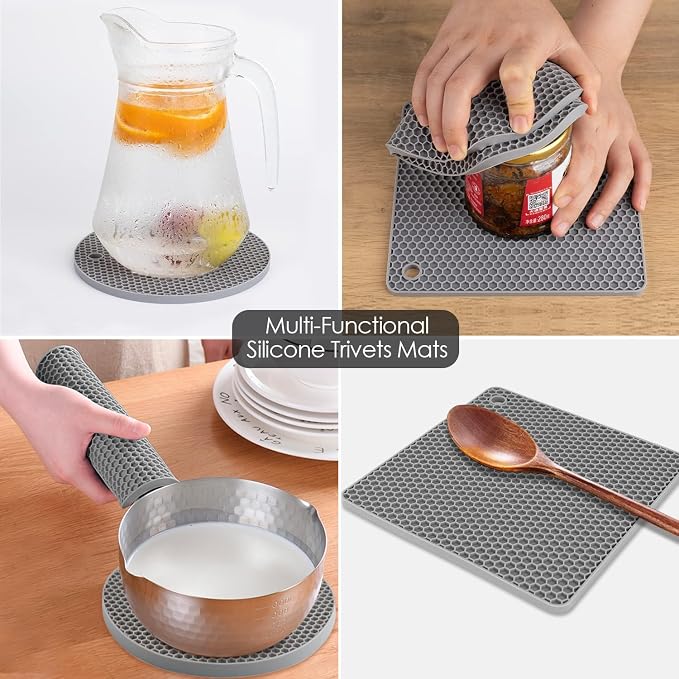 Silicone Trivet Mats, Silicone Pot Holders