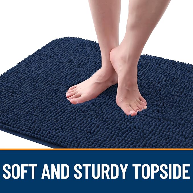 OLANLY Dog Door Mat for Muddy Paws 47x32, Absorbs Moisture and Dirt, Absorbent