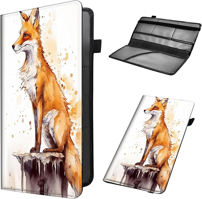 Car Registration and Insurance Holder, Leather Car Glove Box Organizer, Cool Car Accessories for ID, Driver's License Cards & Essential Document,business cards,Men&Women,Flowers/Skulls