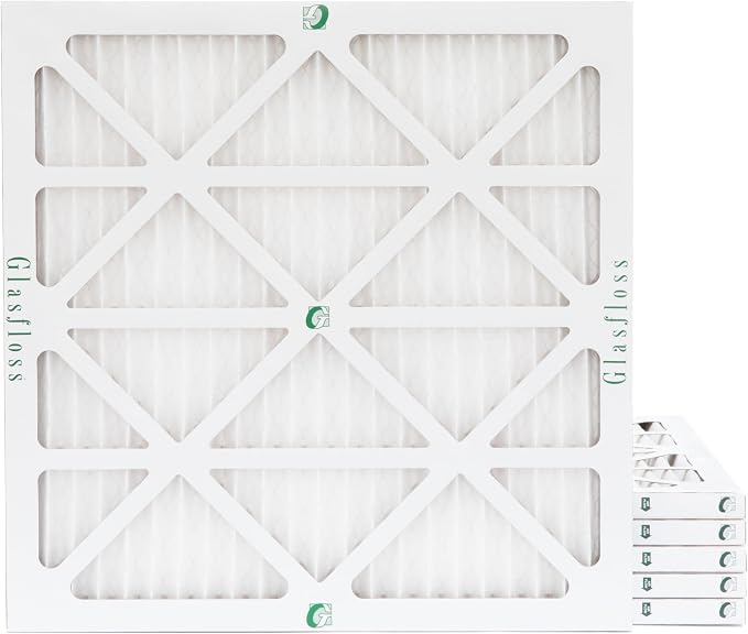 Glasfloss ZL 21x21x1 MERV 10 AC Furnace Air Filters.. Actual Size: 20-7/8 x