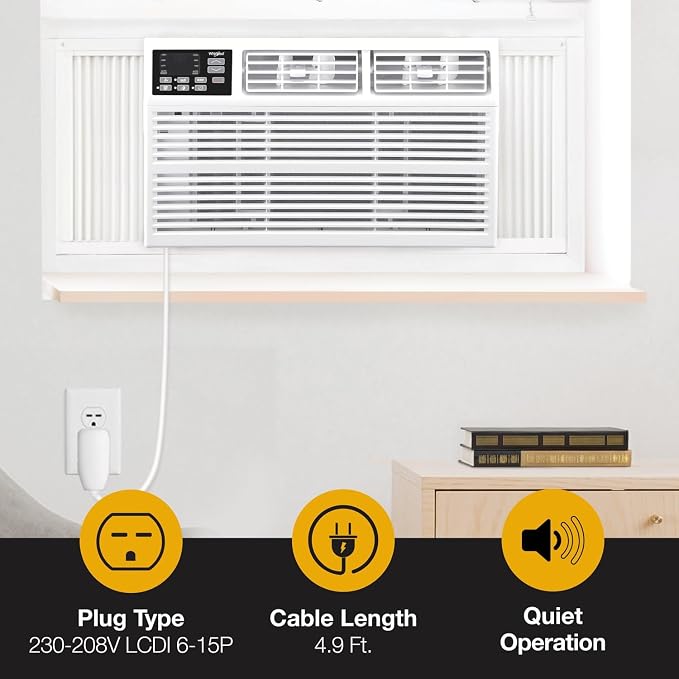 Whirlpool 18, 000 BTU Window Air Conditioner