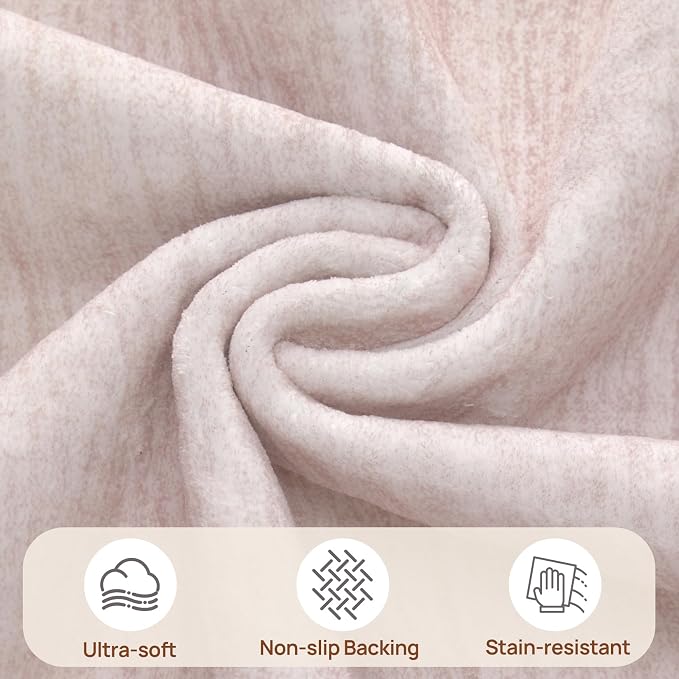 UERMEI 7x9 Washable Area Rug