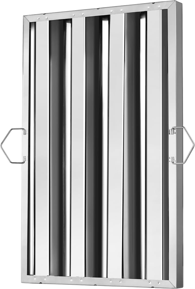 New Star Foodservice 54347 Stainless Steel Hood Filter 16" W x 25" H