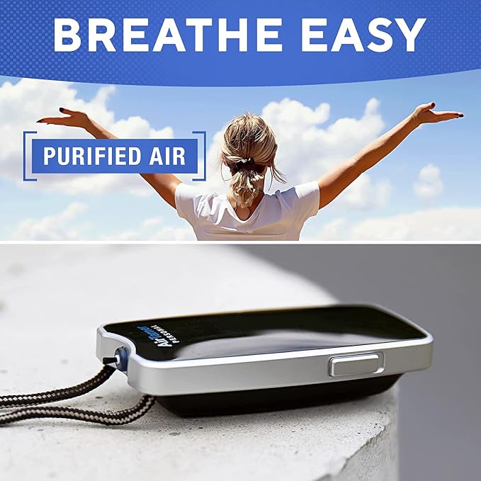 AirTamer A310 Rechargeable Personal Air Purifier, Proven Performance, Virus and