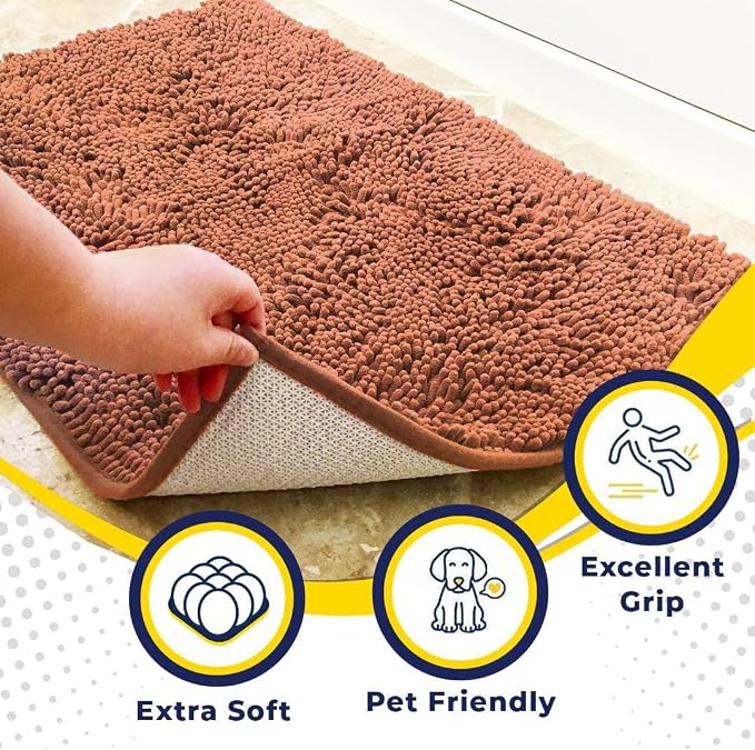 Muddy Mat® | Super Water Absorbent Door Mat Indoor, Microfiber Quick Dry