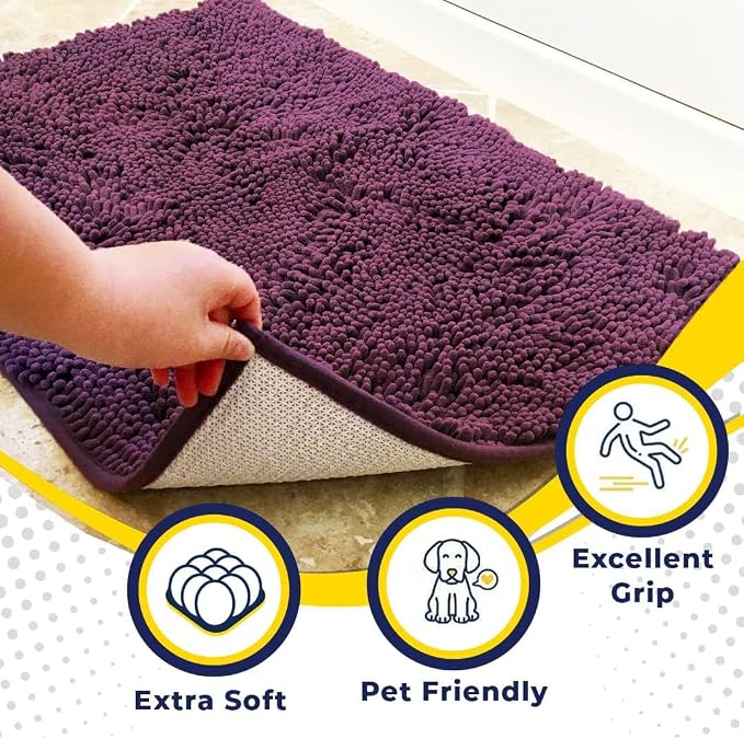 Muddy Mat® | Super Water Absorbent Door Mat Indoor, Microfiber Quick Dry