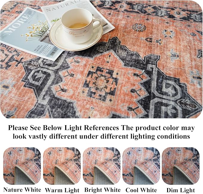 Hallway Washable Runner Rug