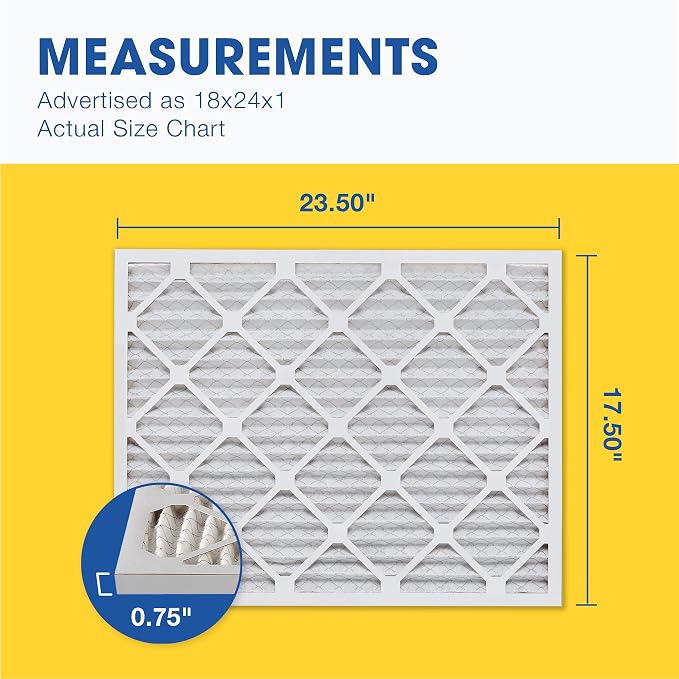 Aerostar 18x24x1 Air Filter MERV 13
