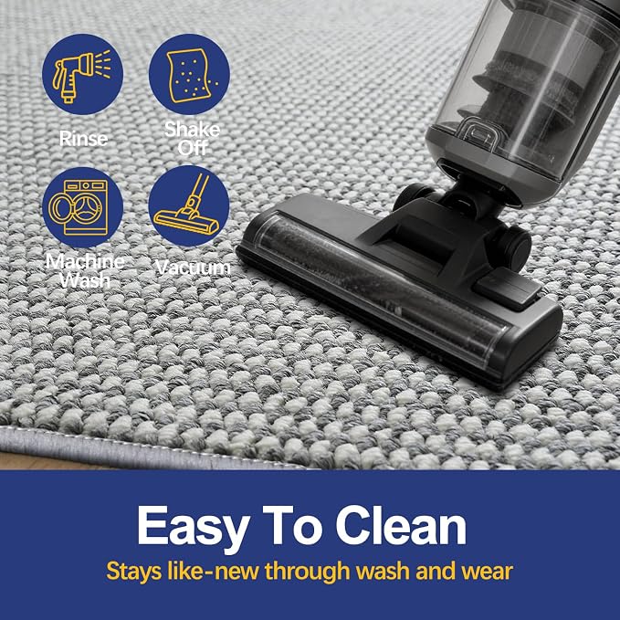 Dirt Trapping Door Mat 24x36, 3D Scarping Surface Doormat