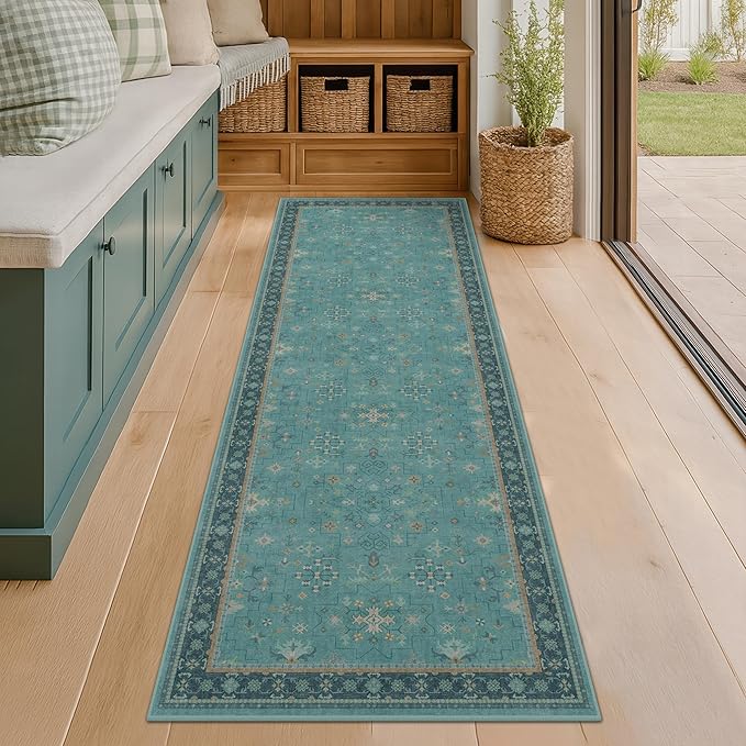 Boho 2'6"x10' Wide Hallway Runner Rugs