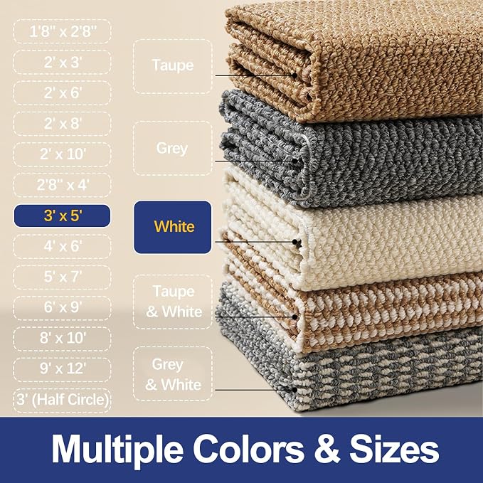 Dirt Trapping Door Mat 36x60, 3D Scarping Surface Doormat