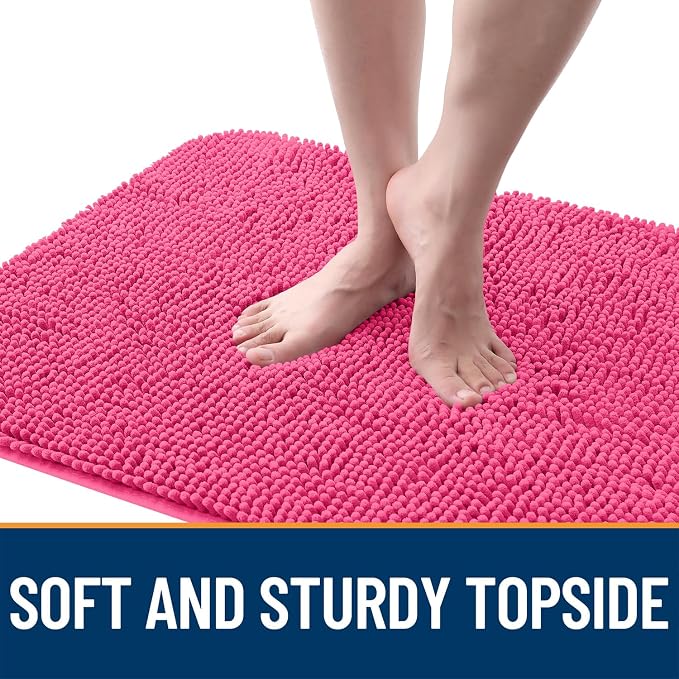 OLANLY Dog Door Mat for Muddy Paws 24x16, Absorbs Moisture and Dirt, Absorbent
