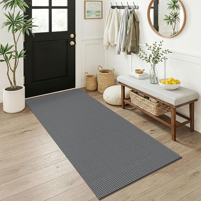 KOZYFLY 3x6 Washable Runner Rug, Non Slip Wide Runners