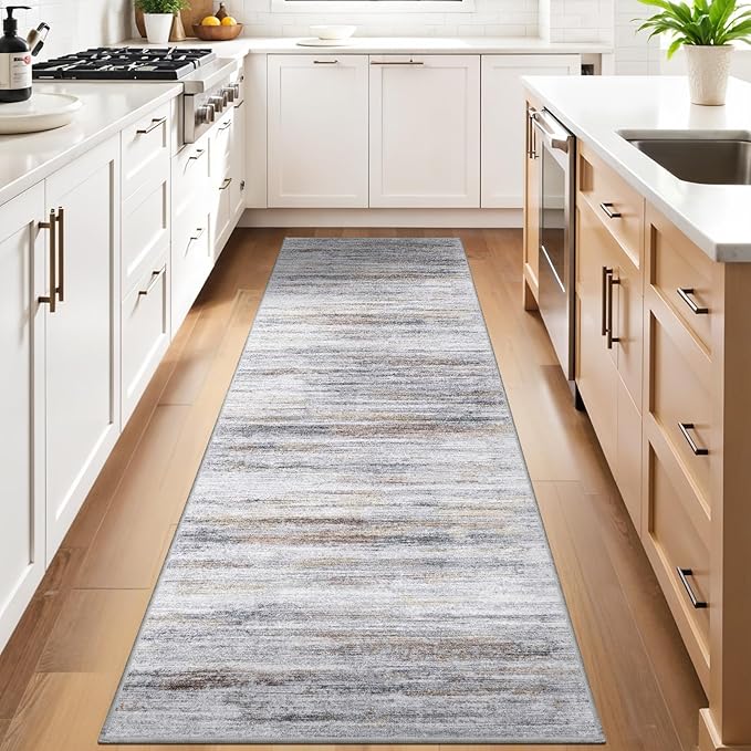 3x11 Washable Runner Rug for Hallway: Extra Long Runners for Entryway Living