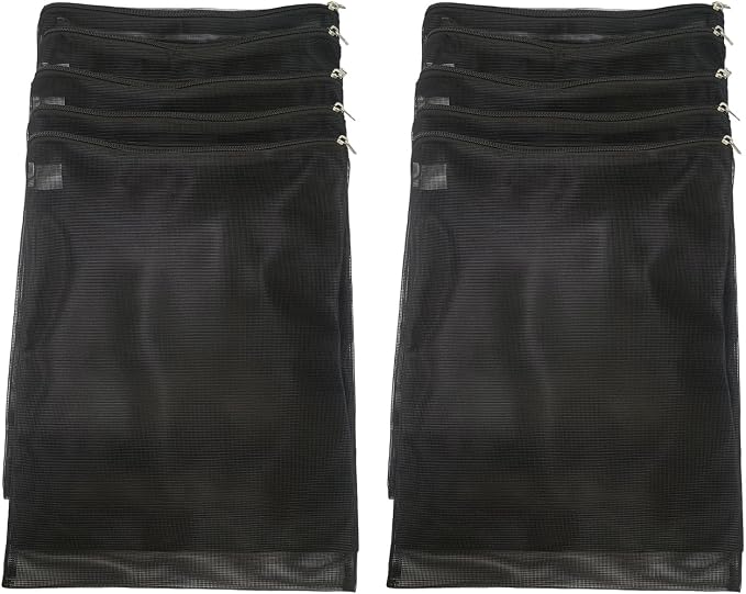10 Pcs 12.2" x 15.9" Filter Media Bags, Extra Large Fish Tank Media Mesh