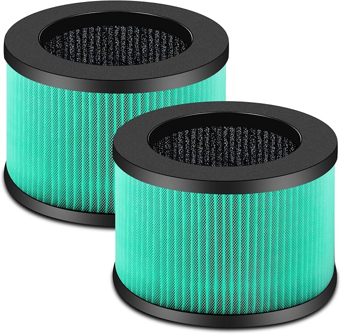 2 Pack MK01 MK06 Air Filter Replacement Compatible