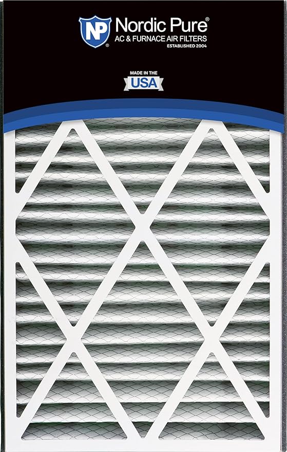 Nordic Pure 16x25x3 MERV 8 Trion Bear Cub 255649-101 Replacement Pleated AC