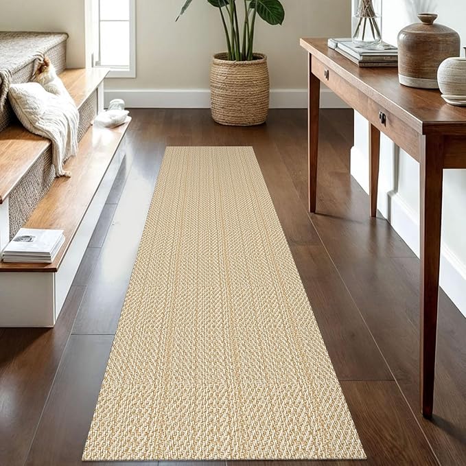 IOHOUZE Washable Runner Rug 2x8 Non Slip Rubber Backed Hallway Runner Entryway