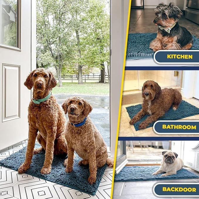 Muddy Mat® | Super Water Absorbent Door Mat Indoor, Microfiber Quick Dry