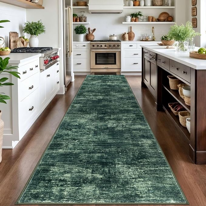 IOHOUZE Abstract Runner Rug 3x14 Ft Washable Runners